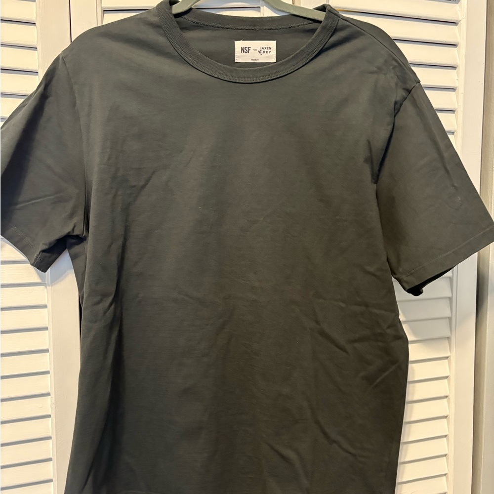 NSF for Jaxen Grey Mens Short Sleeve Tee
